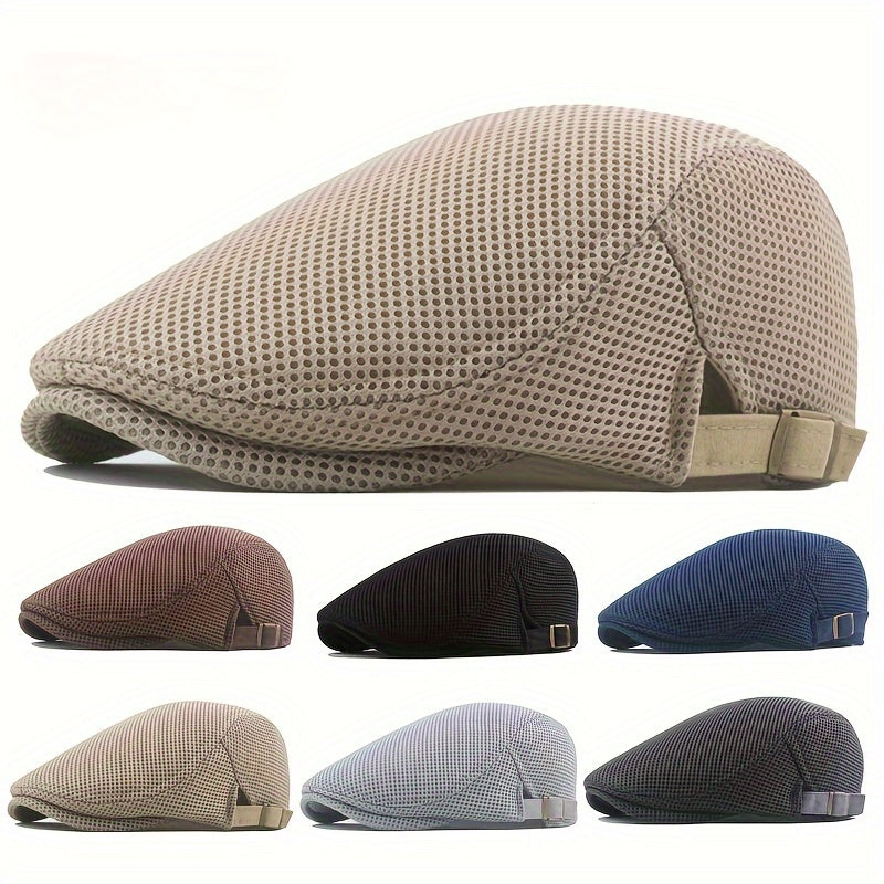 Schiebermütze Alfie | Leichte Sommer-Flatcap für Herren-Chaps Herrenmode