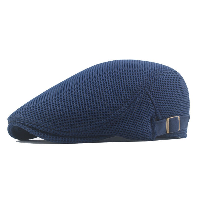 Schiebermütze Alfie | Leichte Sommer-Flatcap für Herren-Marine-Chaps Herrenmode