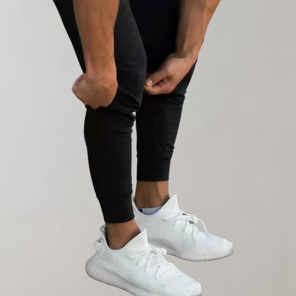 Slim Fit Jogger | Elastische Taille | Kordelzug | Sweatpants | Jogginghosen-Chaps Herrenmode