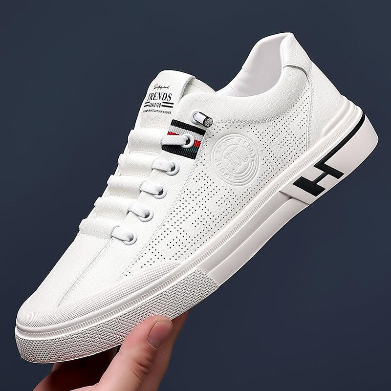 Sneakers zum Hineinschlüpfen | Alltagsschuhe | Schnürschuhe | Weiße Sneakers | Herrenschuhe-Chaps Herrenmode