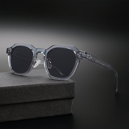 Sonnenbrille Herren | Polarisiert | UV400 | Transparentes Gestell-Chaps Herrenmode