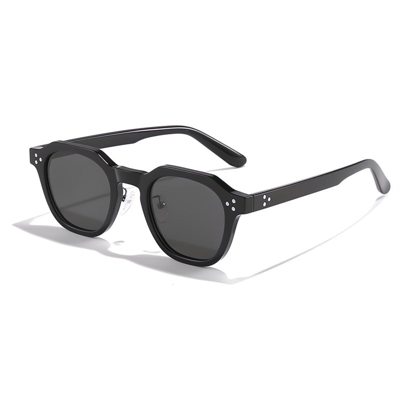 Sonnenbrille Herren | Polarisiert | UV400 | Transparentes Gestell-Schwarz-Chaps Herrenmode