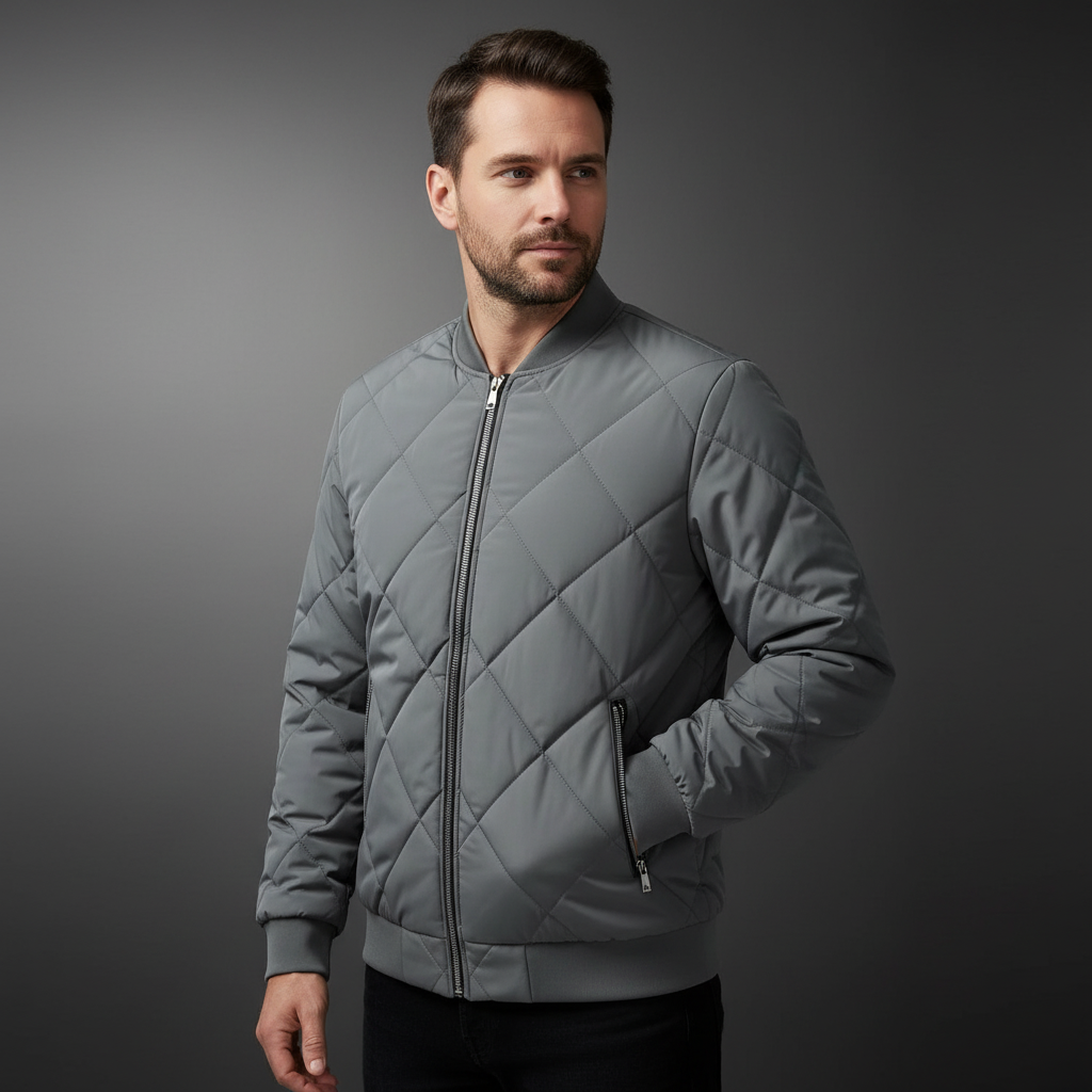 Steppjacke – Herrenjacke mit Fleecefutter für den Winter-Chaps Herrenmode
