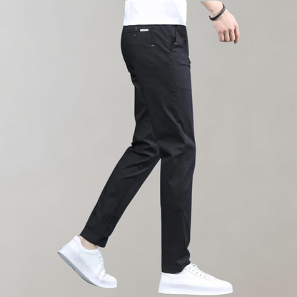 Stretchhose – Lässige Skinny-Chinohose mit geradem Bein für Männer-Chaps Herrenmode