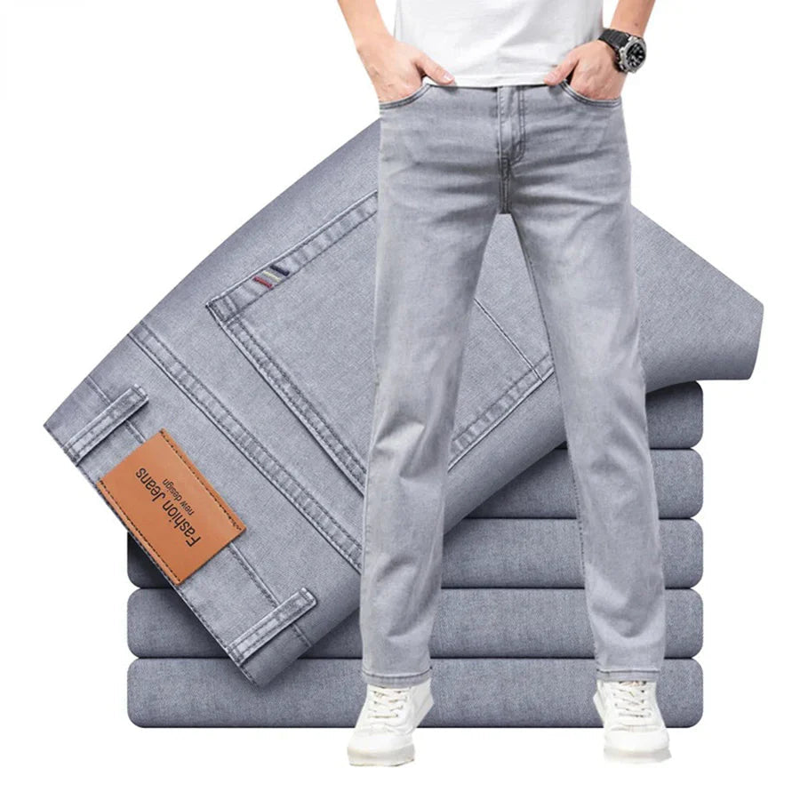 Stretchjeans | Bequem | Normale Passform | Gerade geschnittene Jeans | Herrenjeans-Chaps Herrenmode
