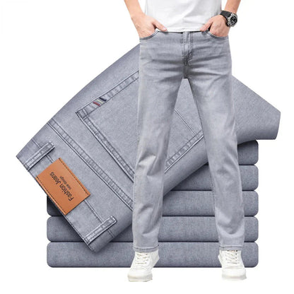 Stretchjeans | Bequem | Normale Passform | Gerade geschnittene Jeans | Herrenjeans-Chaps Herrenmode