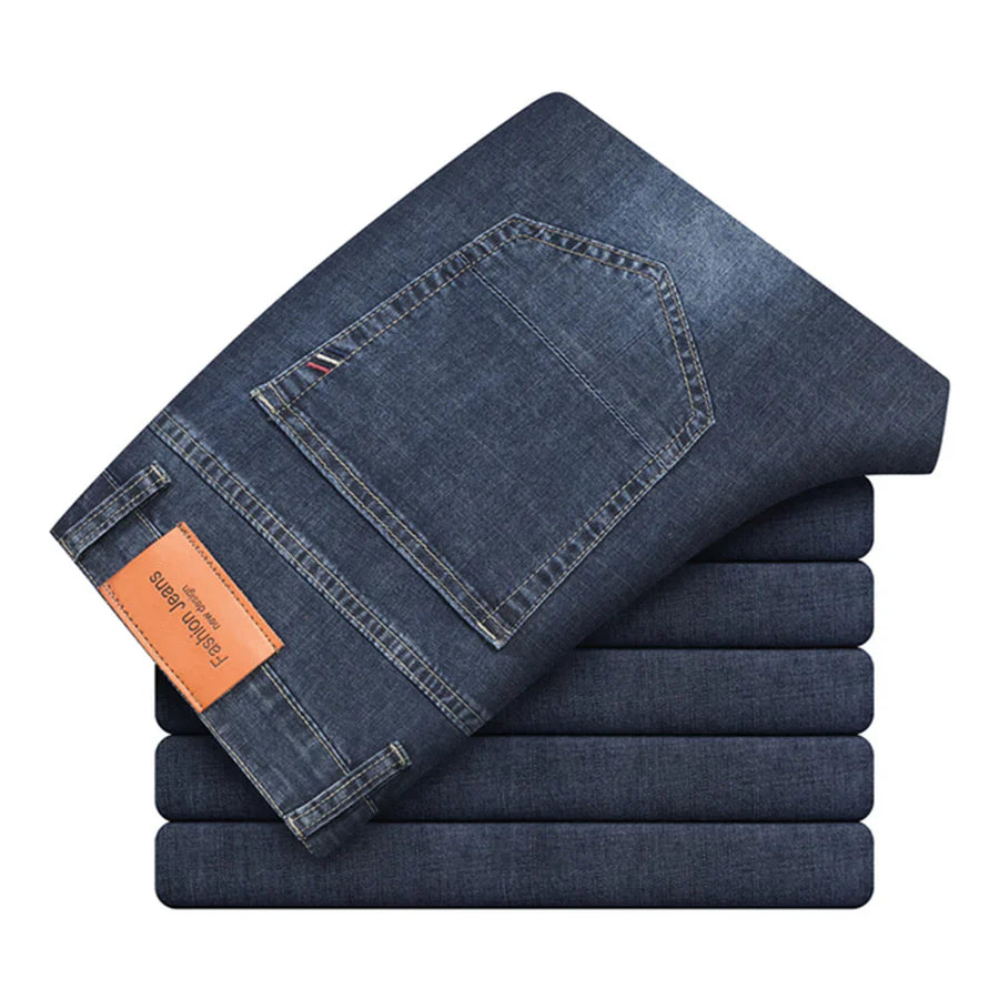 Stretchjeans | Bequem | Normale Passform | Gerade geschnittene Jeans | Herrenjeans-Chaps Herrenmode