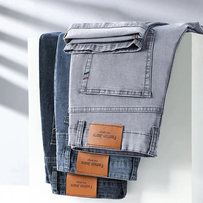 Stretchjeans | Bequem | Normale Passform | Gerade geschnittene Jeans | Herrenjeans-Chaps Herrenmode