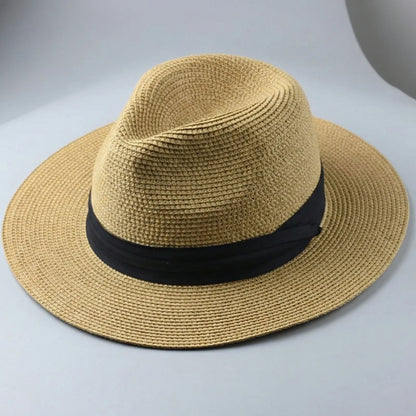 Strohhut Rocco | Geflochtener Panamahut für Herren-Chaps Herrenmode