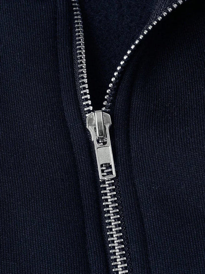 Sweatshirt mit Viertelreißverschluss – Lässiger, warmer Pullover mit halbem Reißverschluss für Männer-Chaps Herrenmode