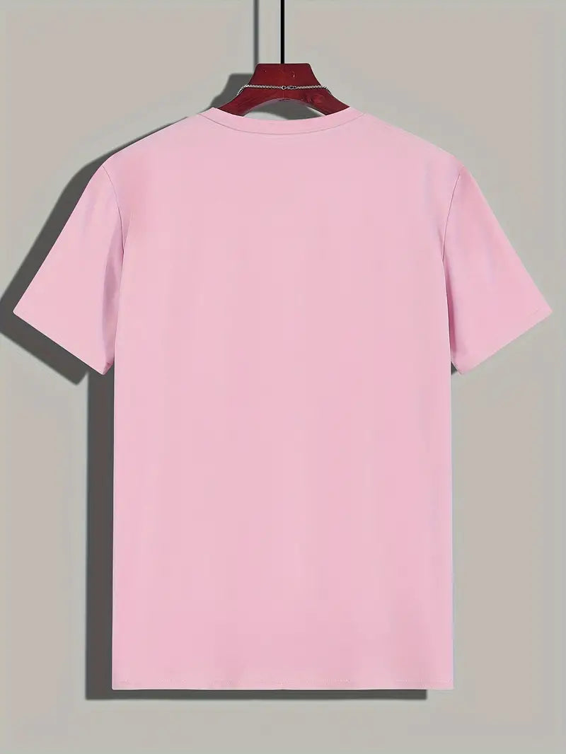 T-Shirt - Casual - Kurze Ärmel - T-Shirt mit Rundhalsausschnitt - Herrenhemden-Chaps Herrenmode