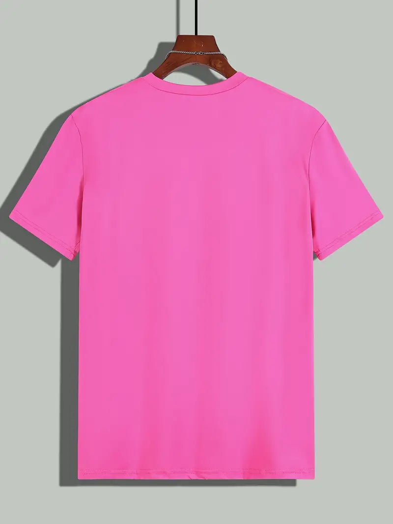 T-Shirt - Casual - Kurze Ärmel - T-Shirt mit Rundhalsausschnitt - Herrenhemden-Chaps Herrenmode