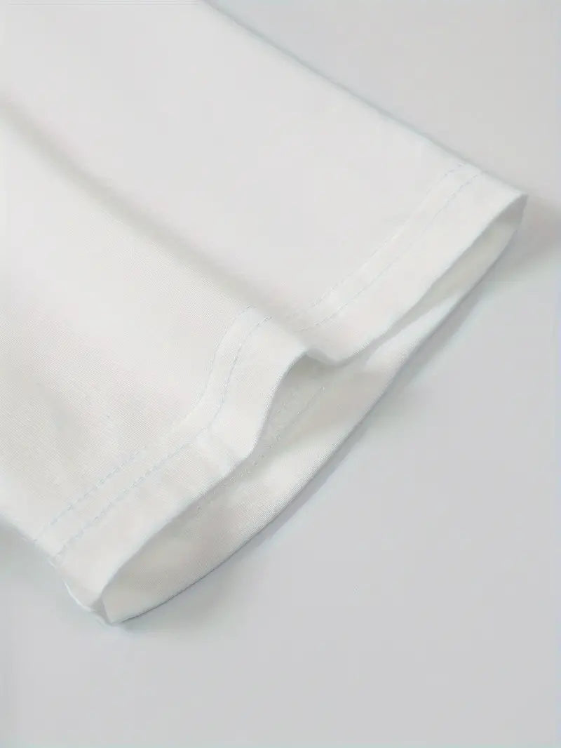 T-Shirt - Casual - Kurze Ärmel - T-Shirt mit Rundhalsausschnitt - Herrenhemden-Chaps Herrenmode
