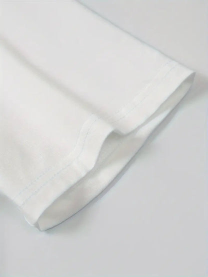 T-Shirt - Casual - Kurze Ärmel - T-Shirt mit Rundhalsausschnitt - Herrenhemden-Chaps Herrenmode