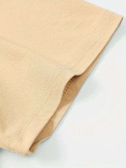T-Shirt - Casual - Kurze Ärmel - T-Shirt mit Rundhalsausschnitt - Herrenhemden-Chaps Herrenmode