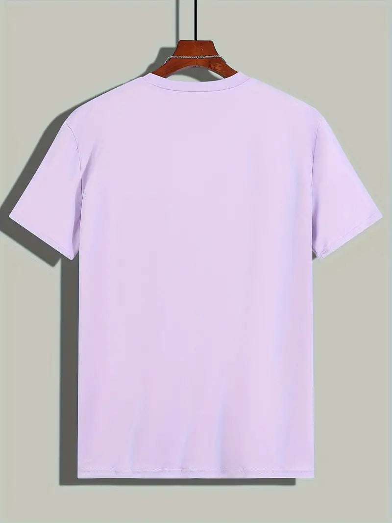 T-Shirt - Casual - Kurze Ärmel - T-Shirt mit Rundhalsausschnitt - Herrenhemden-Chaps Herrenmode