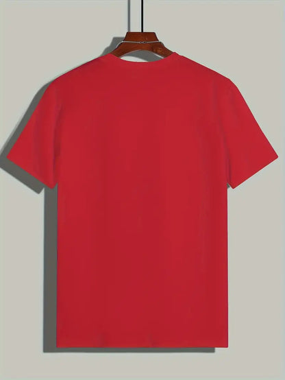 T-Shirt - Casual - Kurze Ärmel - T-Shirt mit Rundhalsausschnitt - Herrenhemden-Chaps Herrenmode