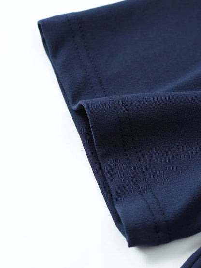 T-Shirt - Casual - Kurze Ärmel - T-Shirt mit Rundhalsausschnitt - Herrenhemden-Chaps Herrenmode