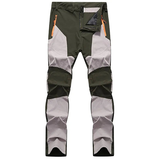 Taktische Hose - Wasserdichte Outdoor-Wander- und Trekkinghosen für Männer-Khakigrün-XS-Chaps Herrenmode