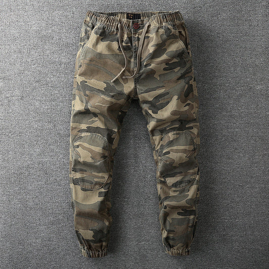 Tarnhose – Taktisch – Elastischer Bund – Cargohose – Herrenhose-Grau-S-Chaps Herrenmode