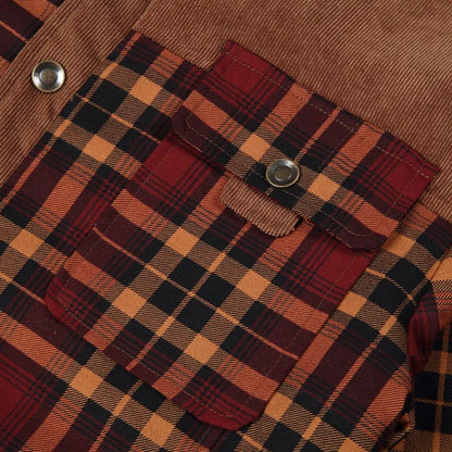 Trachtenhemd Herren - Grau Oktoberfest-Chaps Herrenmode