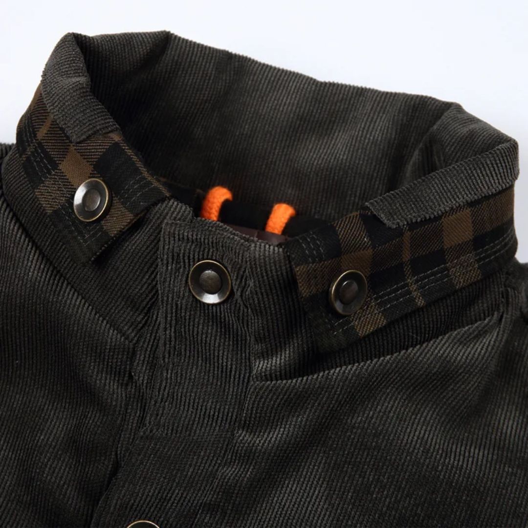 Trachtenhemd Herren - Grau Oktoberfest-Chaps Herrenmode