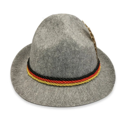 Trachtenhut - Herren Filz Traditionell Bayerisch Grün Oktoberfest-Chaps Herrenmode