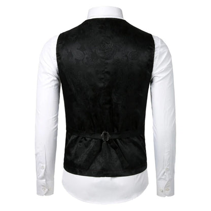 Trachtenweste Herren - Traditionell Rot Oktoberfest-Chaps Herrenmode
