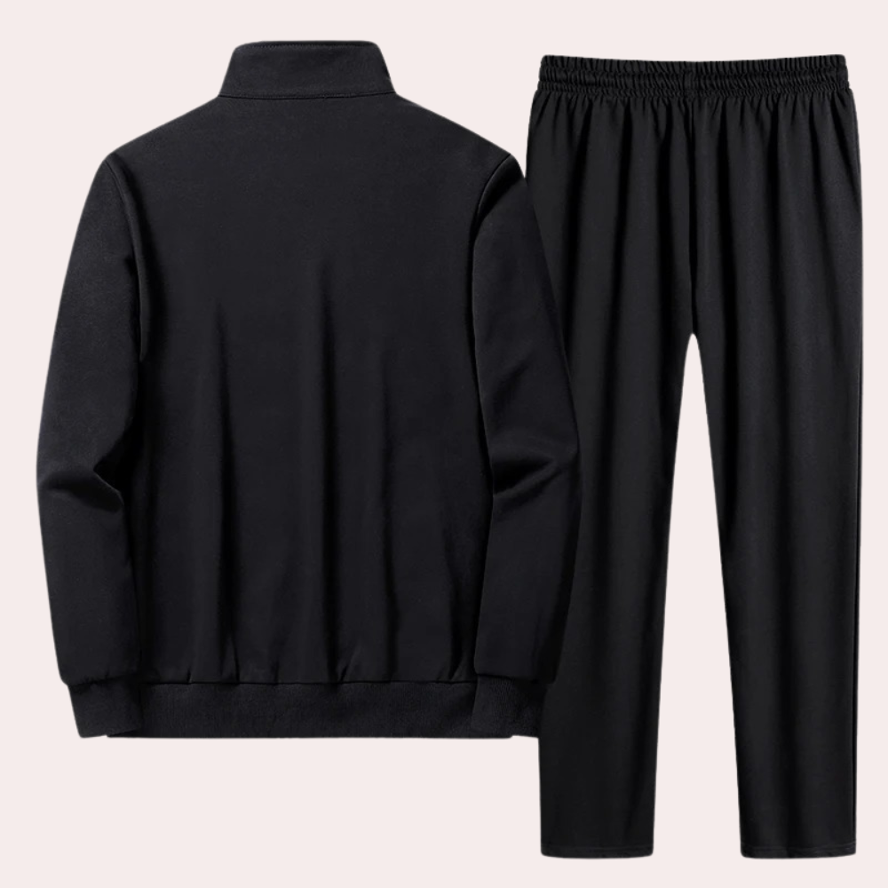 Trainingsanzug - Zip-Up - Freizeit - Zweiteiliges Set - Workout Wear für Männer-Chaps Herrenmode