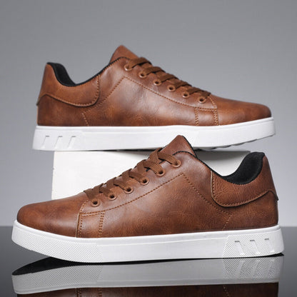 Turnschuhe | Leder | Bequem | Schnürschuhe | Herrenschuhe-Chaps Herrenmode