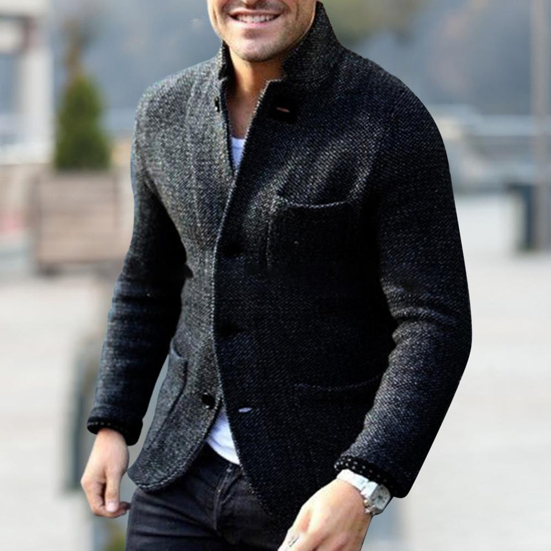Tweedjacke – Einreihig – Taschen – Blazerjacke – Herrenjacke-Chaps Herrenmode
