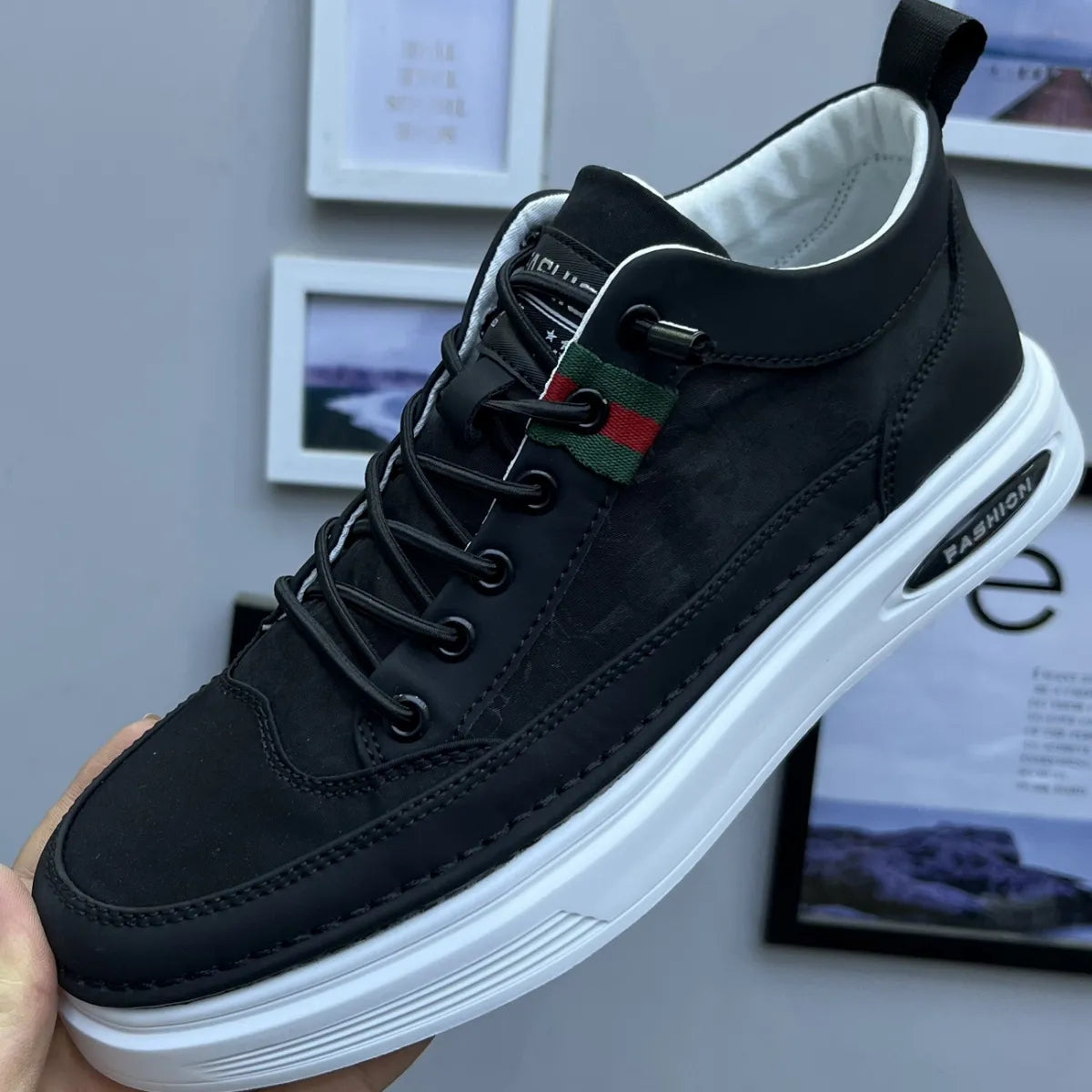 Walking Schuhe - Herren Slip-On Everyday Sneaker Schuhe-Chaps Herrenmode