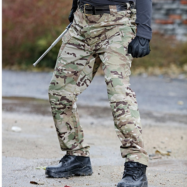 Wanderhosen – Gerade geschnitten – Taktische – Cargohosen – Herrenbekleidung-Militär-S-Chaps Herrenmode