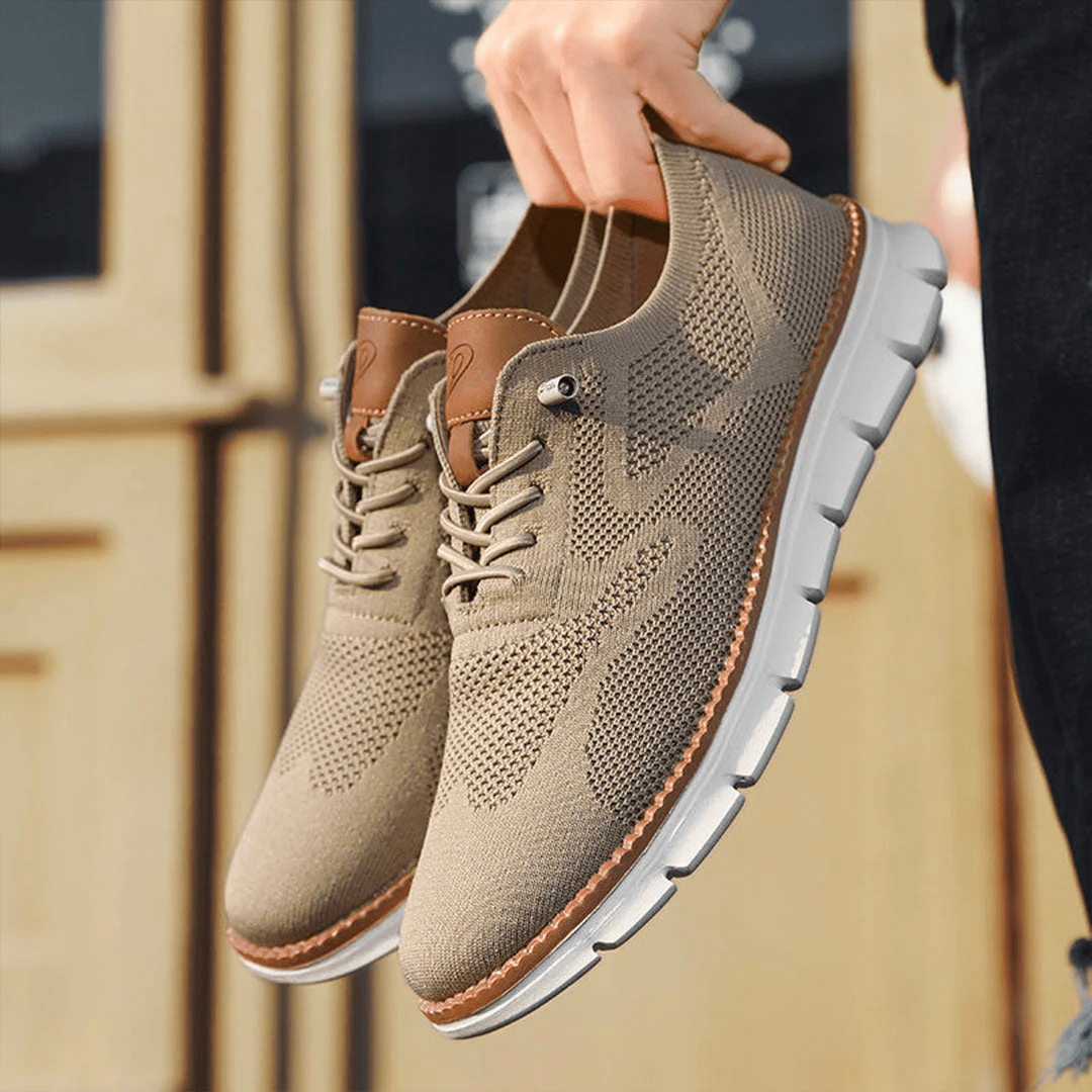 Wanderschuhe | Slip-On | Ergonomisch | Mesh-Sneaker | Herrenschuhe-Chaps Herrenmode
