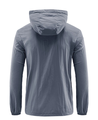 Windjacke | Mit Kapuze | Leicht | Wasserdichte Laufjacke | Herrenjacke-Chaps Herrenmode