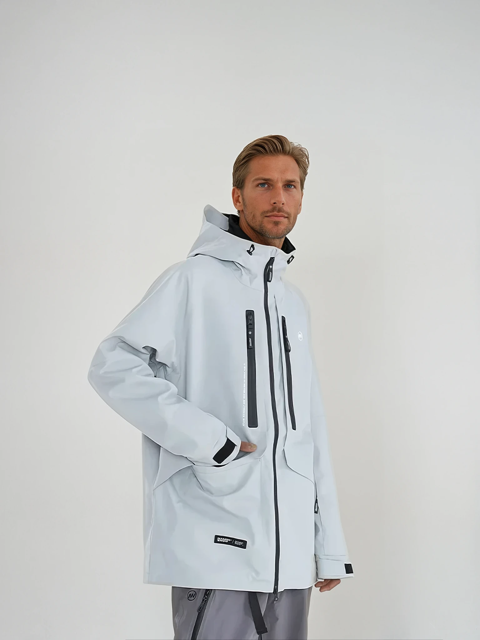 Windjacke | Wasserdicht | Isoliert | Oversized-Jacke | Herrenjacke-Chaps Herrenmode