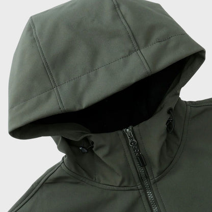 Windjacke – mit Kapuze – Outdoor – Softshelljacke – wasserdichte Jacke für Herren-Chaps Herrenmode