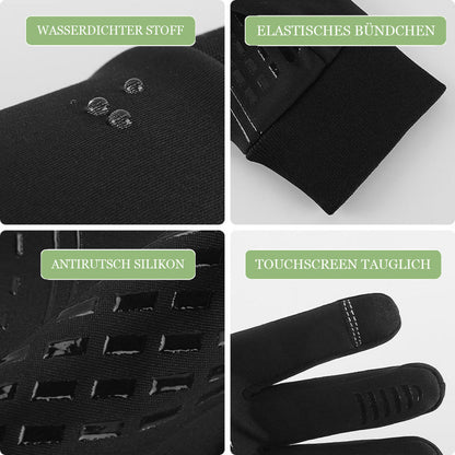 Winterhandschuhe Herren | Fleecefutter | Reißverschlussfach | Touchscreen-Chaps Herrenmode