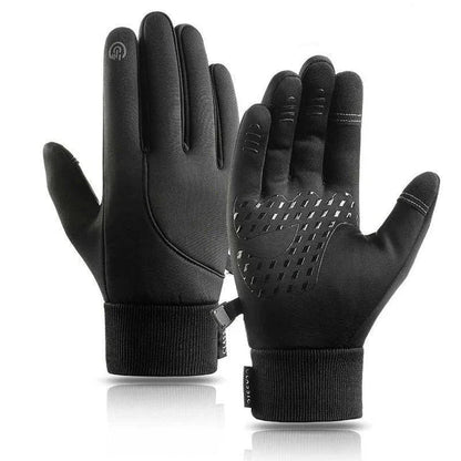Winterhandschuhe Herren | Thermo | Touchscreen | Winddicht-Schwarz-M (40-60 kg)-Chaps Herrenmode
