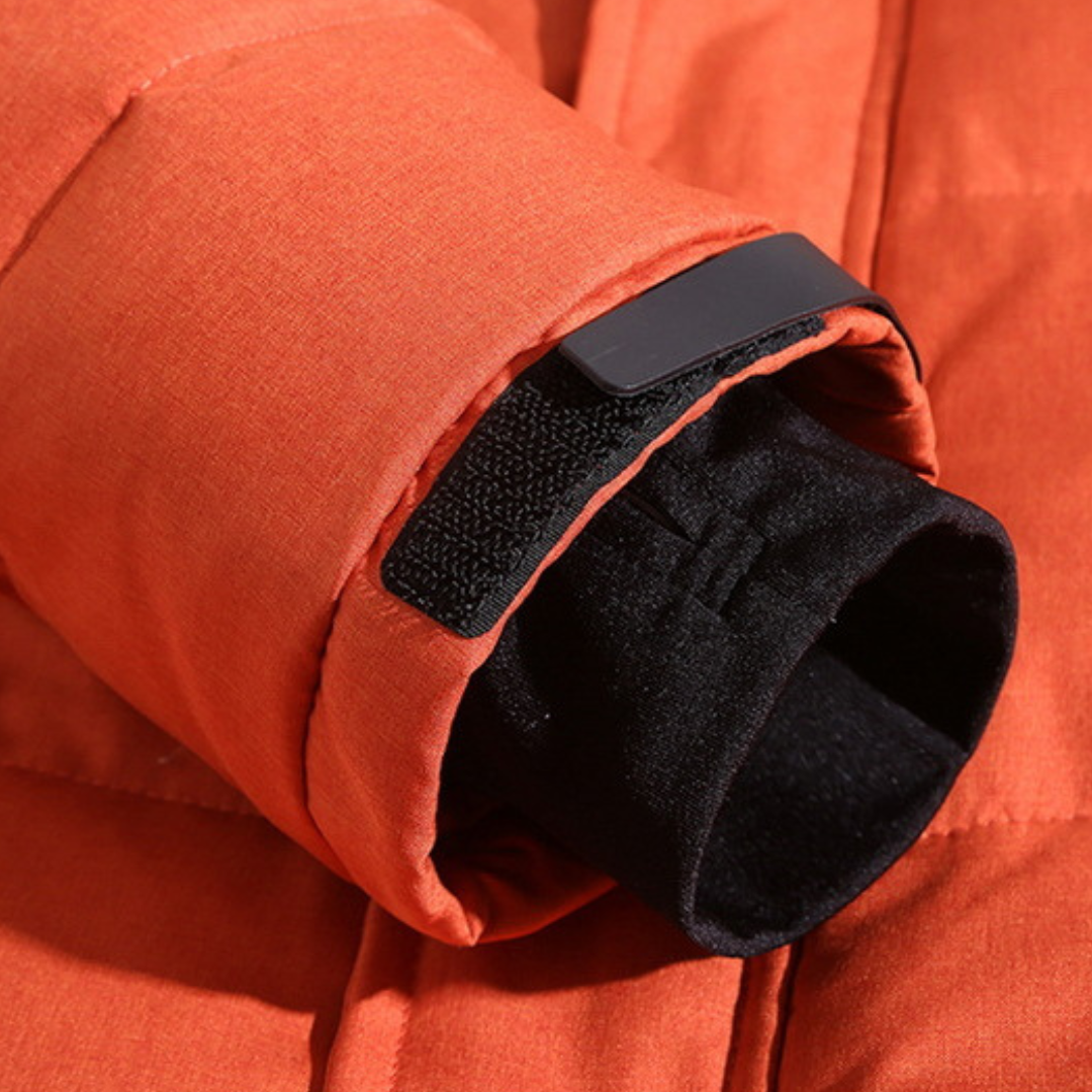 Winterjacke - Herren Zip-Up Kapuzenpuffer Daunenjacke-Chaps Herrenmode