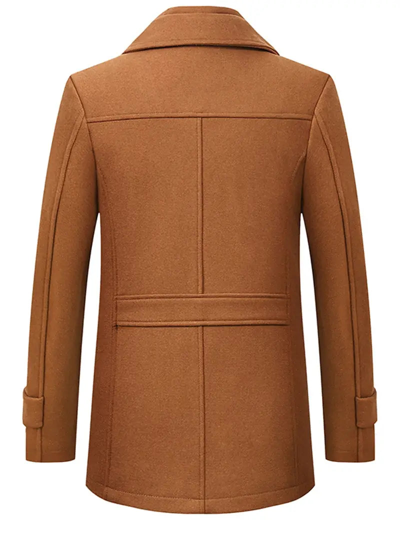 Winterjacke – Herrenjacke mit Reißverschluss und wattiertem Innenfutter-Chaps Herrenmode