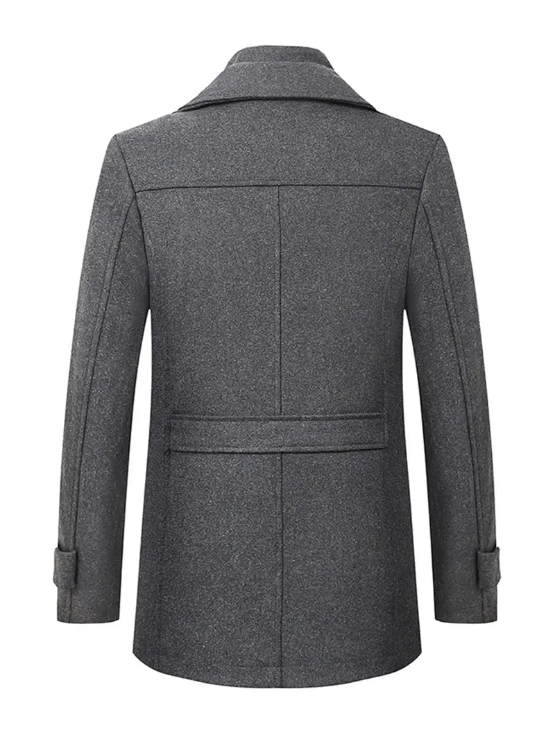 Winterjacke – Herrenjacke mit Reißverschluss und wattiertem Innenfutter-Chaps Herrenmode