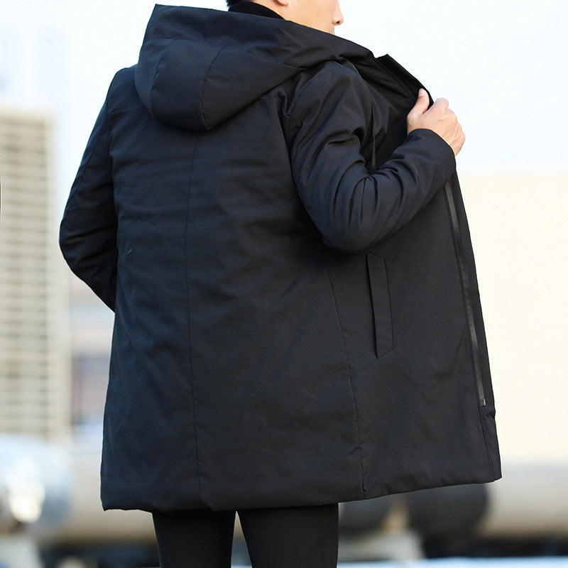 Winterjacke - Kapuze - Steppfutter - Parka Jacket - Herrenjacke-Chaps Herrenmode