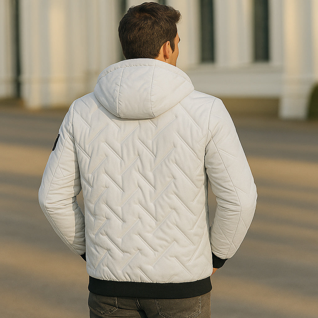 Winterjacke – Reißverschluss – Daunenjacke – Wintermäntel und -jacken für Herren-Chaps Herrenmode