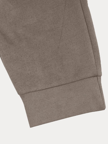 Zweiteiliges Set – Lässiges Overshirt mit langen Ärmeln und Hose für Männer-Chaps Herrenmode