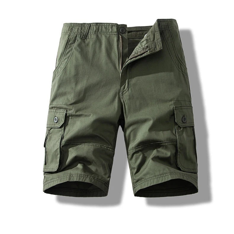Bermudashorts Herren | Cargo | Baumwolle | Knielang