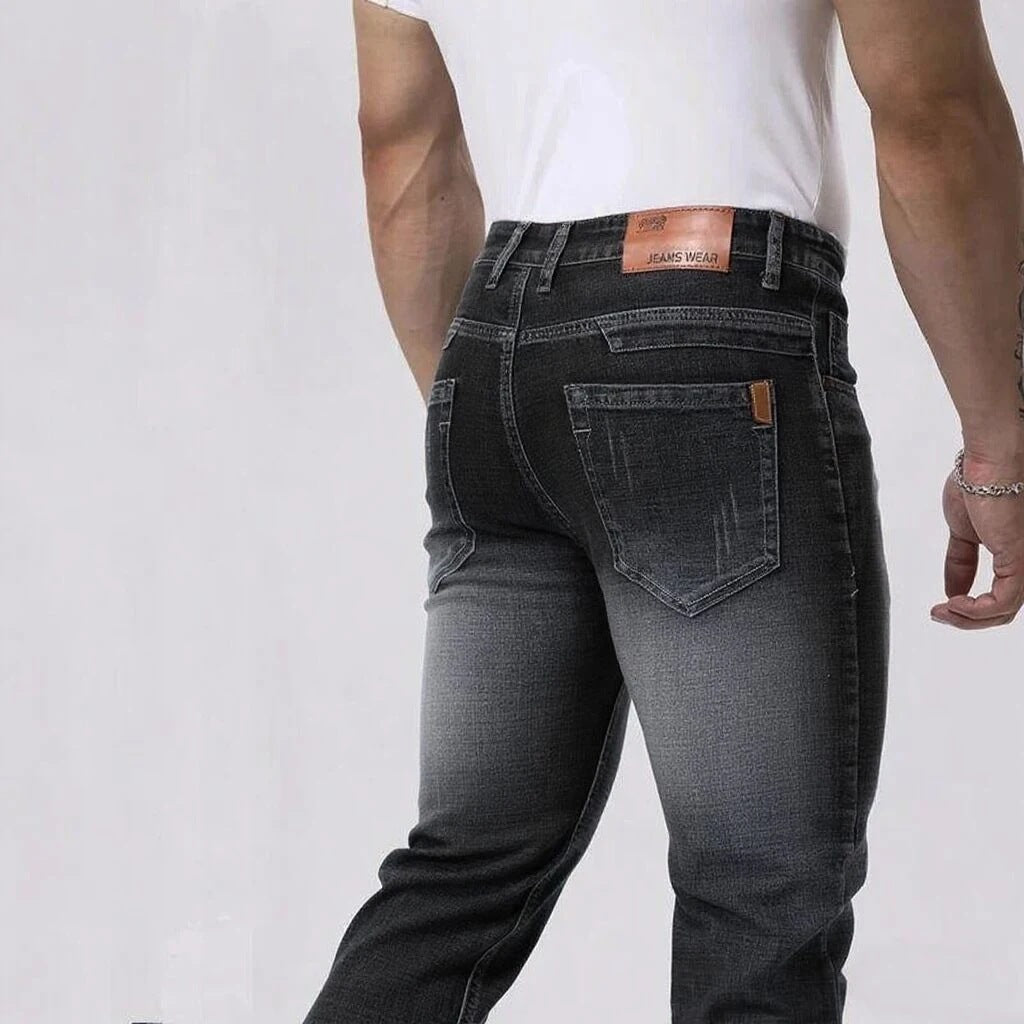 Stretch Jeans Herren | Gerades Bein