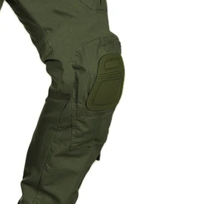 Knieschutzhose Herren | Ripstop | Cargotaschen | Knieschoner inklusive