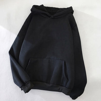Kapuzenpullover Herren | Fleece | Kängurutasche | Basic