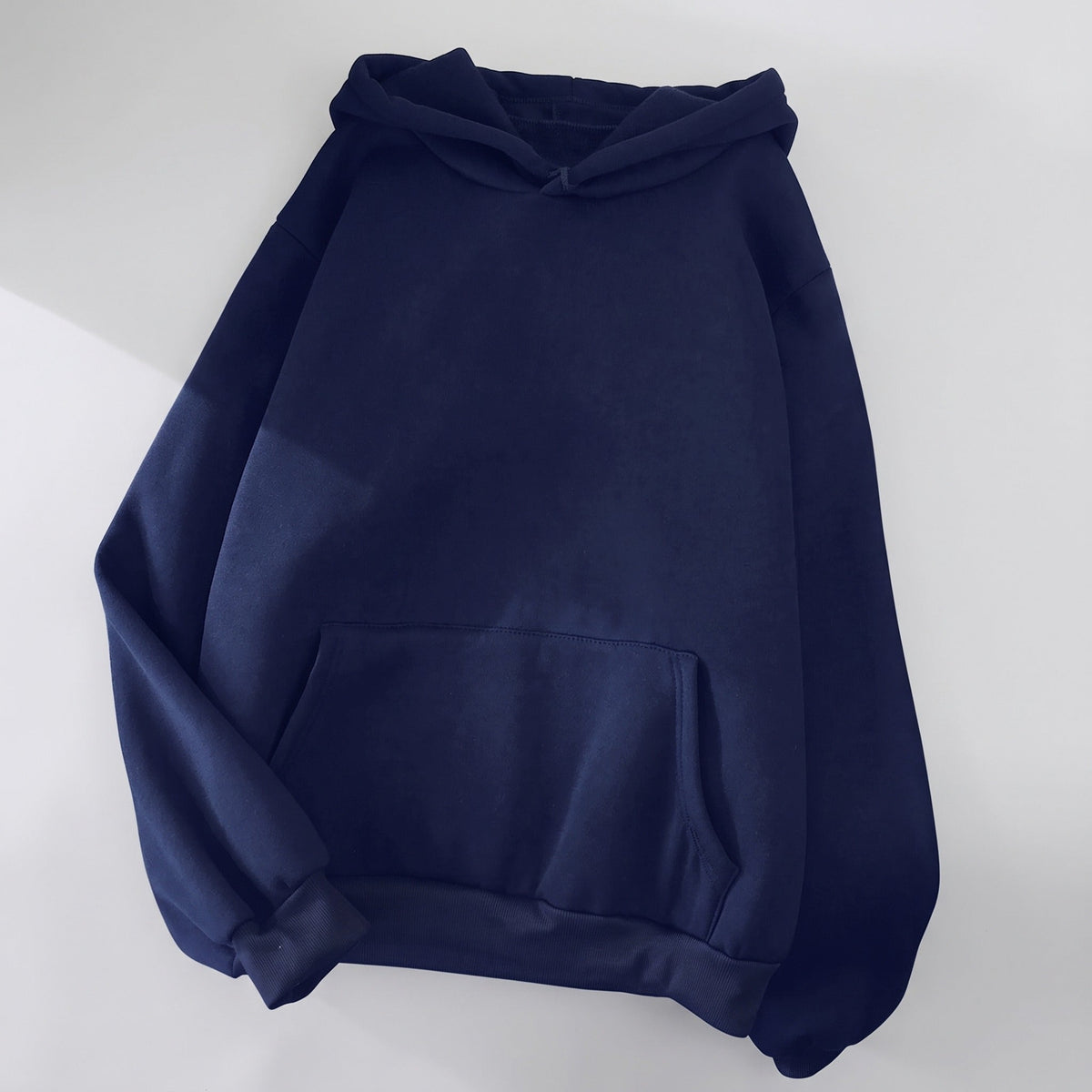 Kapuzenpullover Herren | Fleece | Kängurutasche | Basic